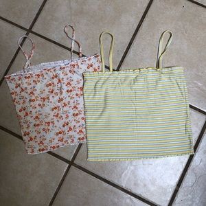 BUNDLE Pacsun crop tops